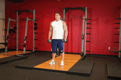 Dumbbell Lateral Raise GIF