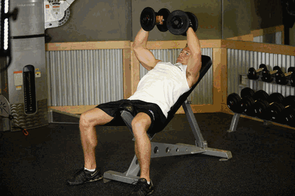 Incline Dumbbell Flyes GIF