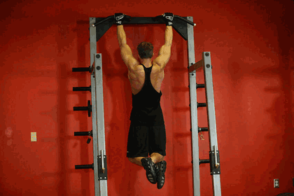 Pull-Up GIF — animated back exercise demonstration