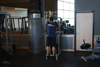 Standing Calf Raise GIF